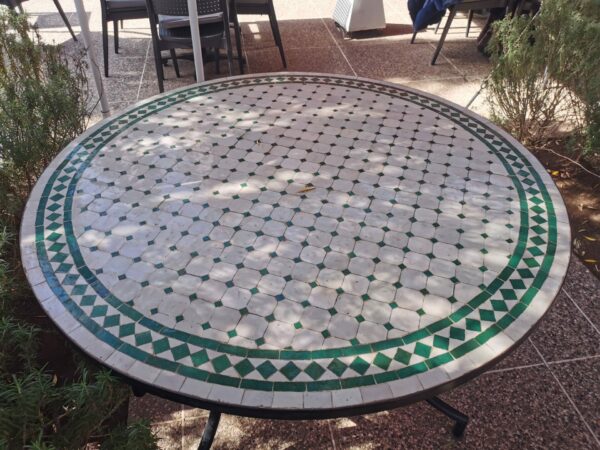 Table Mosaïque zellige