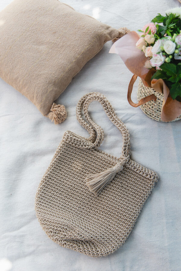 Sac en Corde de Nylon Fait Main : Élégance Bohème aux Couleurs Estivales ! – Image 3
